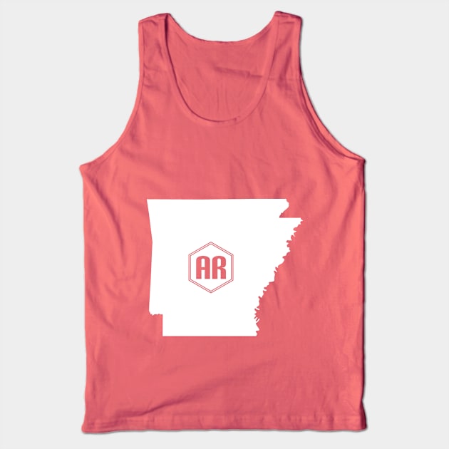 Arkansas Homer (White) Tank Top by caknuck